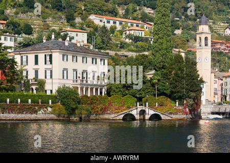 George Clooney s Villa Lake Como Italy Stock Photo