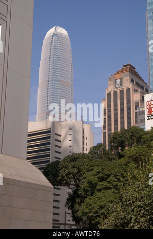 dh  CENTRAL HONG KONG IFC building Ritz Carlton tower block Stock Photo