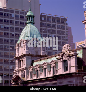 The Old Post Office at Sinclair Centre Downtown in the City of Vancouver in British Columbia Canada Stock Photo