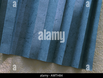 Creased paper, close-up Stock Photo