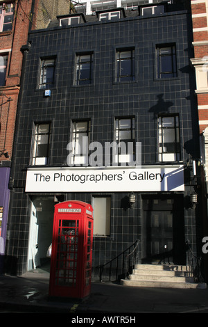 The Photographer's Gallery in London until 2009 now relocated in Ramilly Street Stock Photo