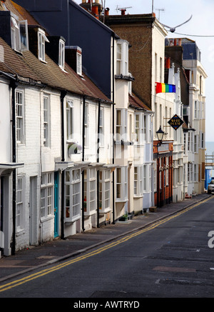 Brighton residential housing Stock Photo