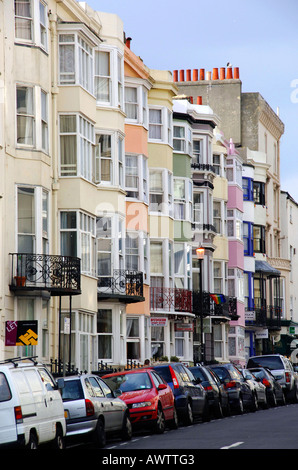 Brighton residential housing Stock Photo