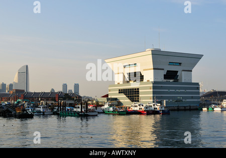 The Port Authority at the Osanbashi Pier Waterfront, Yokohama JP Stock Photo