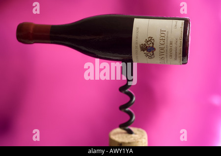 Download Corkscrew Shaped Like A Burgundy Bottle Opening A Cork In A Wine Stock Photo 9528443 Alamy PSD Mockup Templates