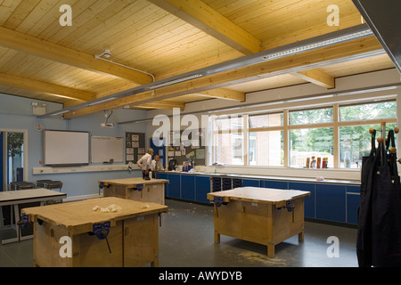 THE PARK SCHOOL EXTENSION, WOKING, UK Stock Photo