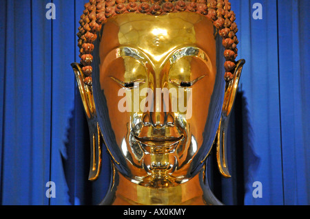 Golden Buddha statue, Wat Traimitr, Bangkok, Thailand, Southeast Asia, Asia Stock Photo