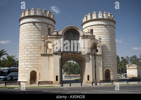 Puerta de Palmas Badajoz Spain Stock Photo