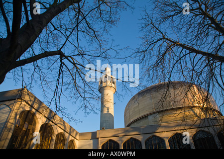 England, London, St John's Wood, Regents Park, London Central Mosque (Regents's Park Mosque) Stock Photo