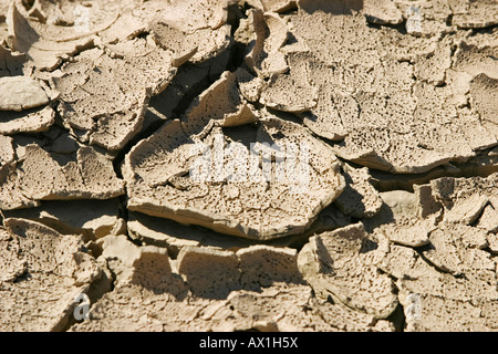 Dried out land, Fishriver, Namibia, Africa Stock Photo