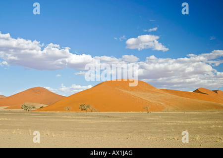 Dunes in the Namib desert, Namibia, Africa Stock Photo