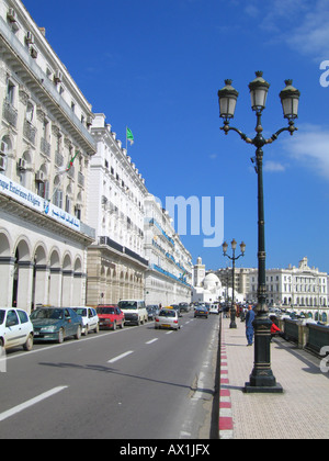 Boulevard Ernesto Che Guervara, Algiers capital city, Algeria Stock Photo