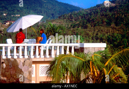 Montserrat Isles Bay Plantation Stock Photo