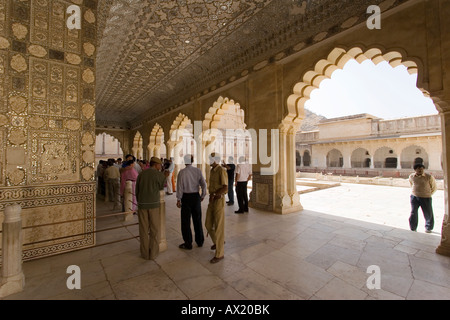 jai mandir amber fort palace jaipur Stock Photo