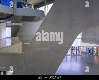 BMW PLANT LEIPZIG CENTRAL BUILDING, LEIPZIG, GERMANY Stock Photo