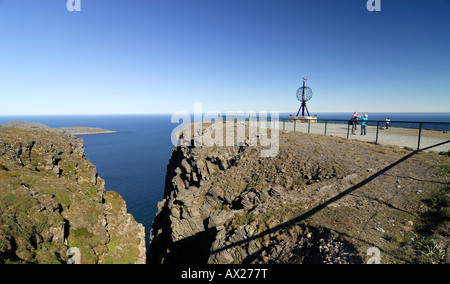 Nordkapp (North Cape), Finnmark, Northeastern Norway, Norway, Scandinavia, Europe Stock Photo