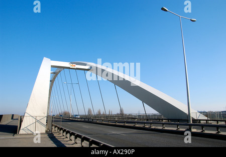 Bridge over River Usk at Newport South Wales UK EU Stock Photo