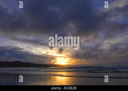 90 mile beach Ahipara Northland New Zealand Stock Photo