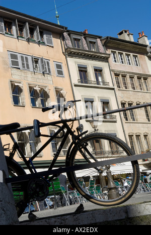 old town, geneva, switzerland Stock Photo