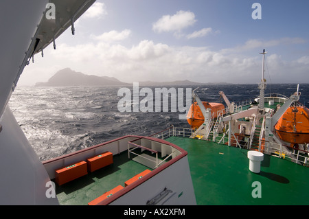 Chile Patagonia Tierra del Fuego Antarctic Ocean Drake Passage Antactic Dream navigation on rough seas near Cape Horn Stock Photo