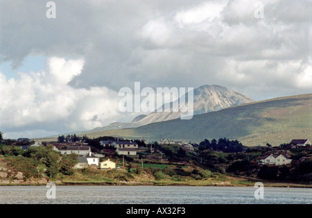 Errigal Mountian County Donegal Ireland Stock Photo