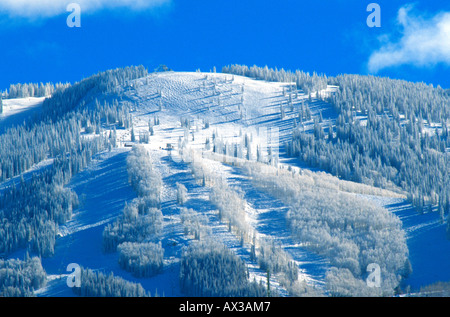 Storm Peak Mt Werner Steamboat Springs Colorado USA Stock Photo