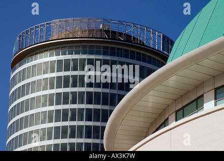 Birmingham City Centre Architecture Including The Rotunda Stock Photo