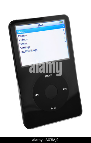 Black ipod Stock Photo