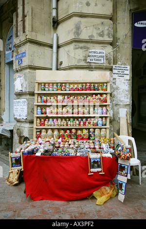 Craft stall in Baku, Azerbaijan Stock Photo