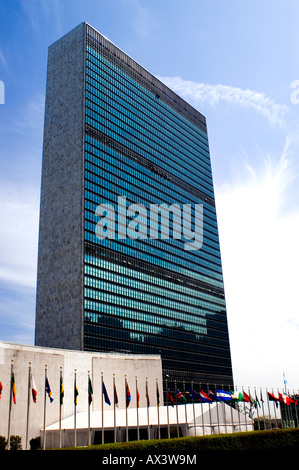 United Nations Headquarters, New York City, America Stock Photo