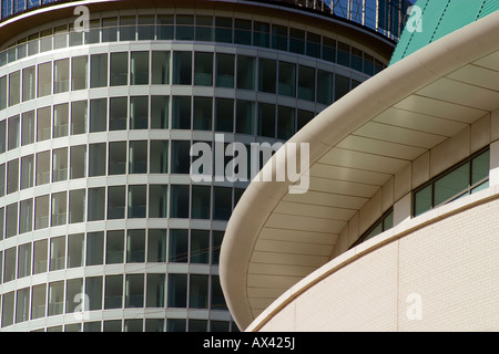 Birmingham City Centre Architecture Including The Rotunda Stock Photo