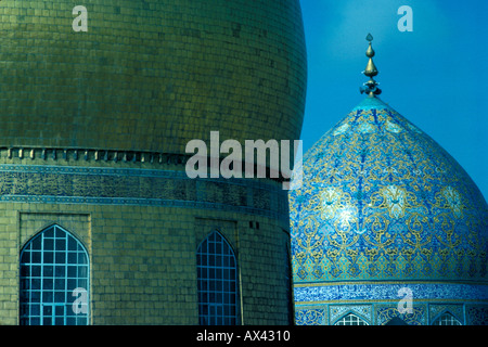 Askari Shrine and mausoleum of the Imam Hassan al Askari 11th Shia Imam in Samarra, present-day Iraq Stock Photo