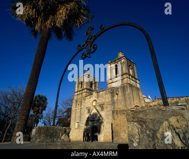 Mission Concepción San Antonio Missions National Historic Park San Antonio Texas USA January 2006 Stock Photo