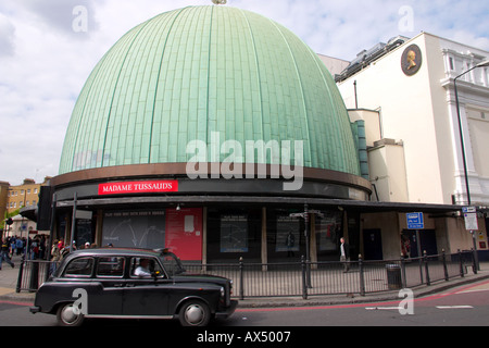 Madame Tussauds and the Planetarium in london england Stock Photo