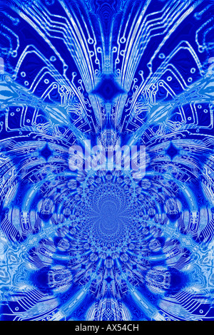 High-technology abstract Stock Photo