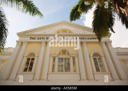 The Arts House at the Old Parliament in the Colonial District Singapore Stock Photo