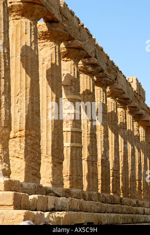 Temple of Juno Lacinia Agrigento Sicily Italy Stock Photo