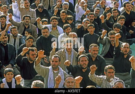 Ashura rites, Isfahan, Iran Stock Photo