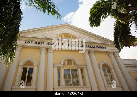 The Arts House at the Old Parliament in the Colonial District Singapore Stock Photo