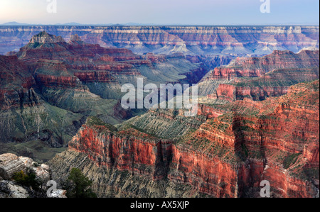 Bright Angel Point, Grand Canyon Lodge, North Rim, Grand Canyon National Park, Arizona, USA, North America Stock Photo