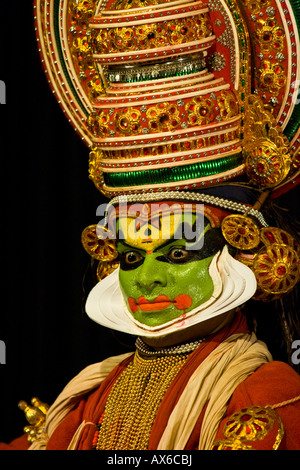 Kathakali Dance Performance in Cochin India Stock Photo