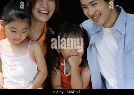 A family portrait Stock Photo