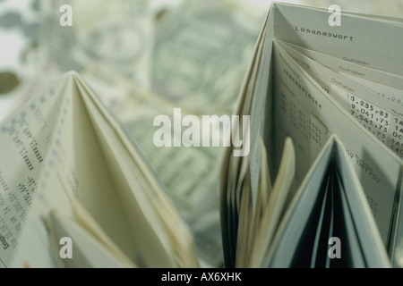 bankbooks;passbooks Stock Photo
