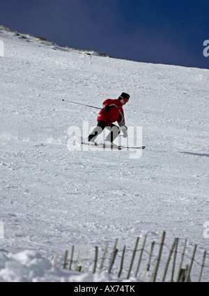 Glencoe Ski slopes, Lochaber, Scotland, UK, Europe Stock Photo