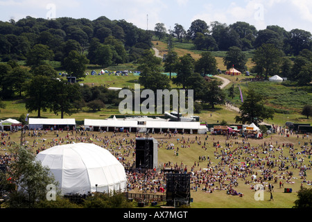 Big Chill Music Festival, Eastnor Castle, Herefordshire, England, UK Stock Photo