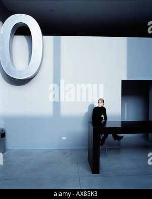 Headquarters, Emporio Armani, Navigli, Milano, Italy Stock Photo