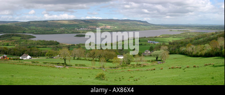 Co Fermanagh Lower Lough Erne Macnean from Marlbank Stock Photo