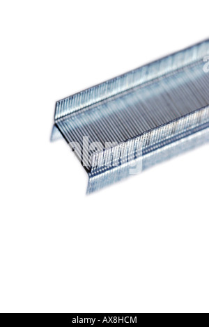 staples on white Stock Photo