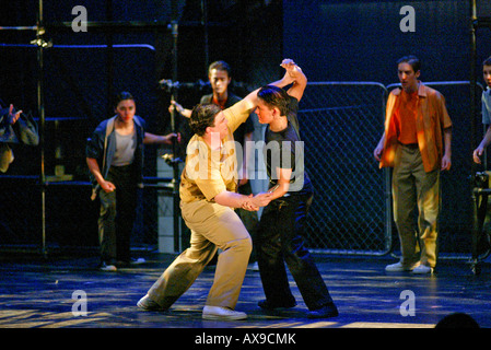 High school students perform Neil Simon s Brighton Beach Memoirs Stock Photo