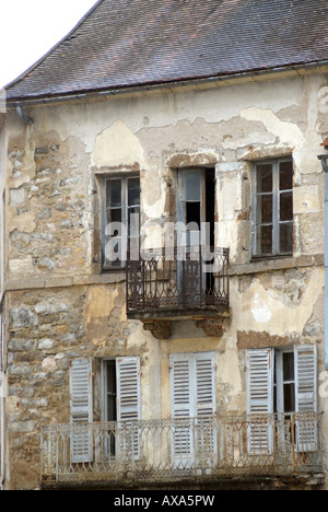 Semur en Auxois in Burgundy France Stock Photo